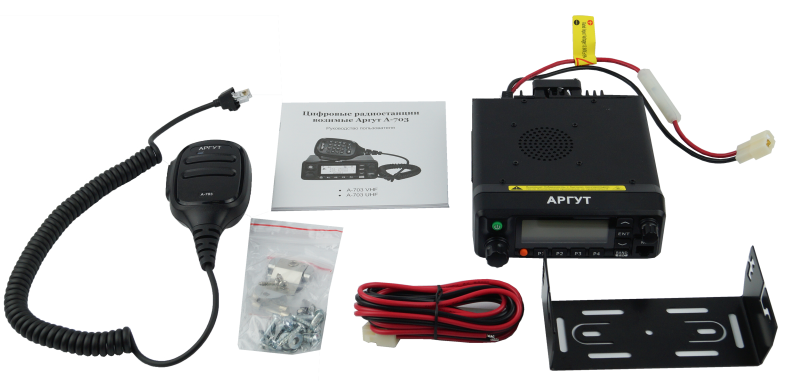  Цифровая радиостанция возимая Аргут А-703М VHF 